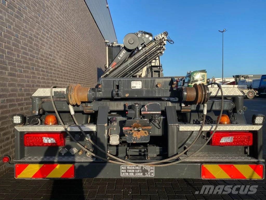 Scania G500 NGS 8X2 MET 3 ZIJDIGE KABELSYSTEEM + HIAB 362 Camiones grúa
