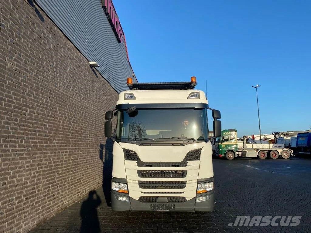 Scania G500 NGS 8X2 MET 3 ZIJDIGE KABELSYSTEEM + HIAB 362 Camiones grúa