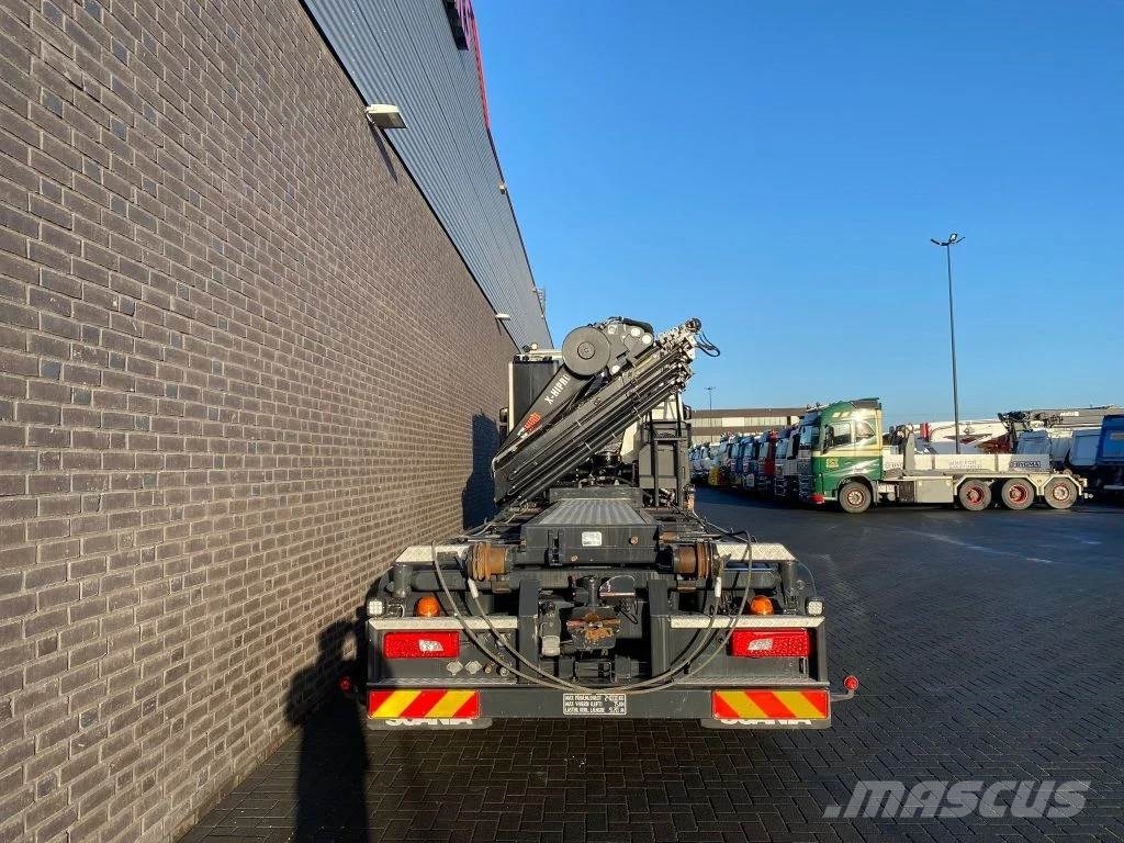 Scania G500 NGS 8X2 MET 3 ZIJDIGE KABELSYSTEEM + HIAB 362 Camiones grúa