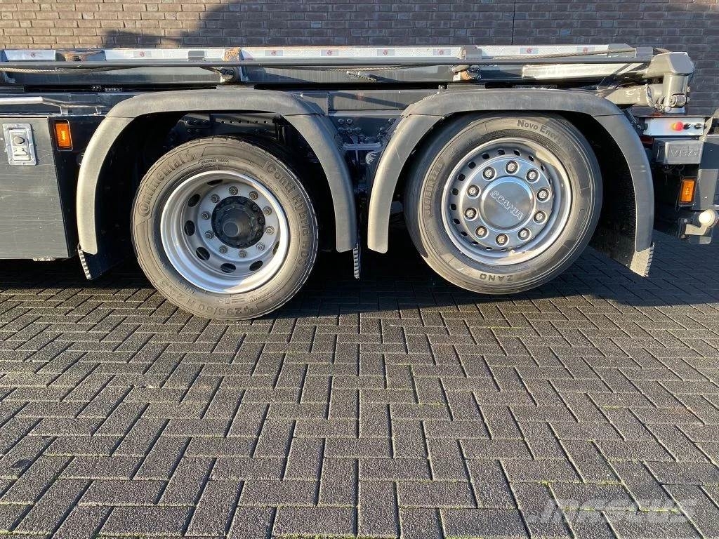Scania G500 NGS 8X2 MET 3 ZIJDIGE KABELSYSTEEM + HIAB 362 Camiones grúa