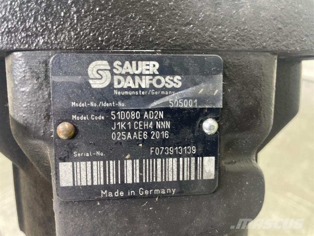 Sauer Danfoss 51D080AD2N-Drive motor/Fahrmotor/Rijmotor Hydraulics
