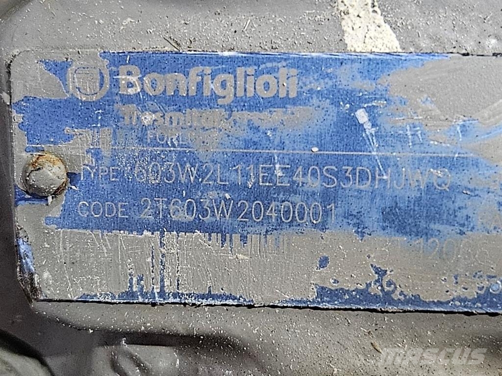 ATN Zebra 12-Bonfiglioli 603W2L11EE40S3-Wheel motor Υδραυλικά