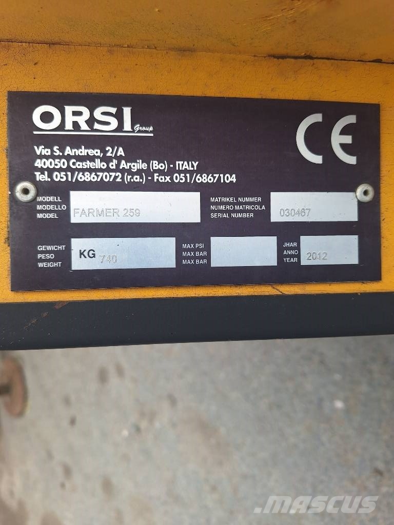 Orsi Farmer 259 Kosilnice za pašnike