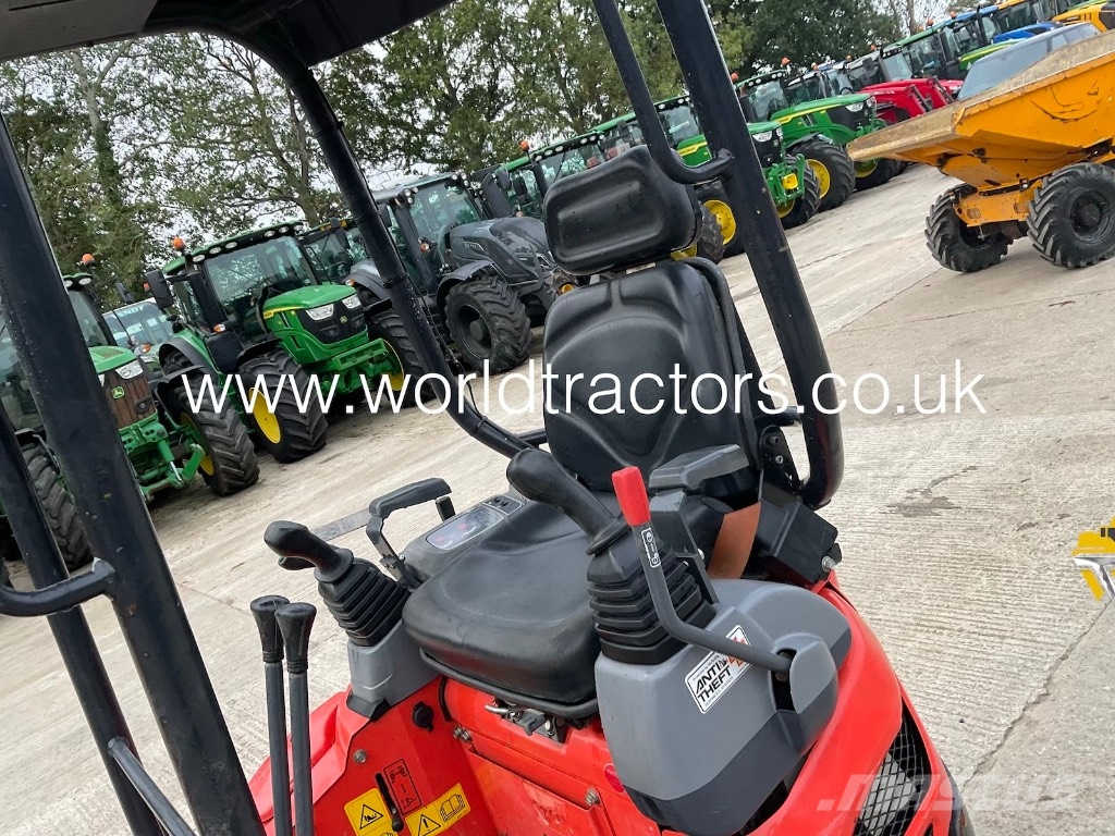 Kubota U 17-3 Mini bagri <7t