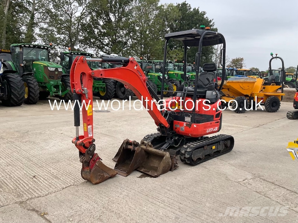 Kubota U 17-3 Mini bagri <7t