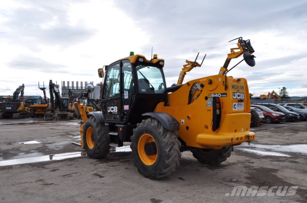 JCB 540-170 Teleskopické manipulátory