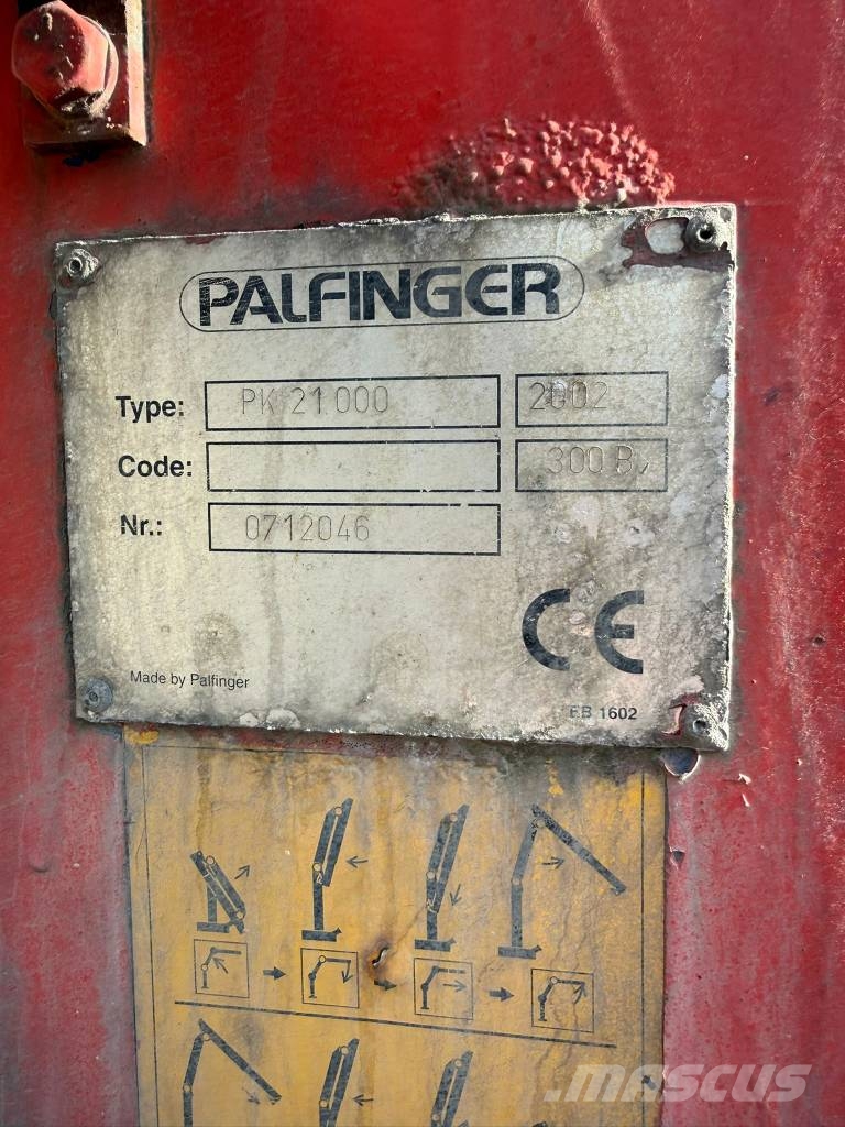Palfinger Ladekran PK 21000 B mit Funk - Bj. 2002 Nakladacie žeriavy