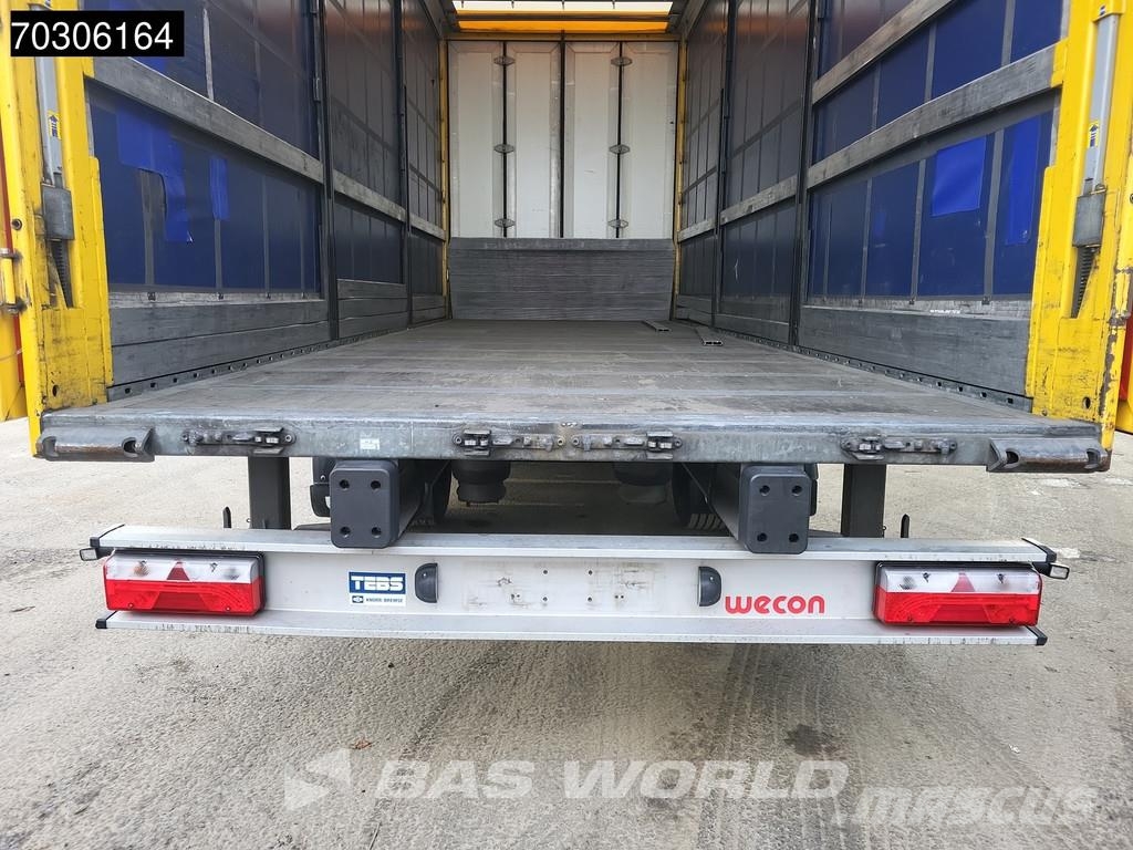 Volvo FH 460 6X2 Curtainsider Combi LNG Engine Lift+Slid 篷布货车