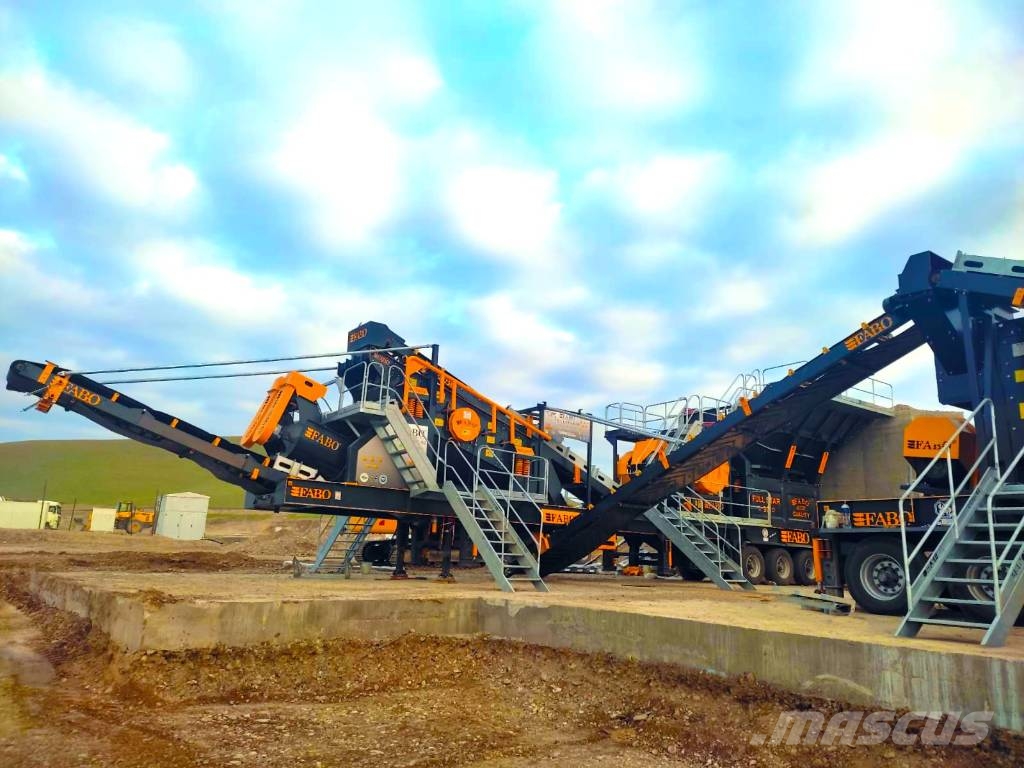 Fabo FULLSTAR-90 INSTALLATION DE CONCASSAGE, CRIBLAGE Mobile crushers