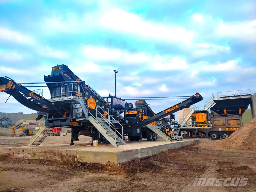 Fabo FULLSTAR-90 INSTALLATION DE CONCASSAGE, CRIBLAGE Mobile crushers