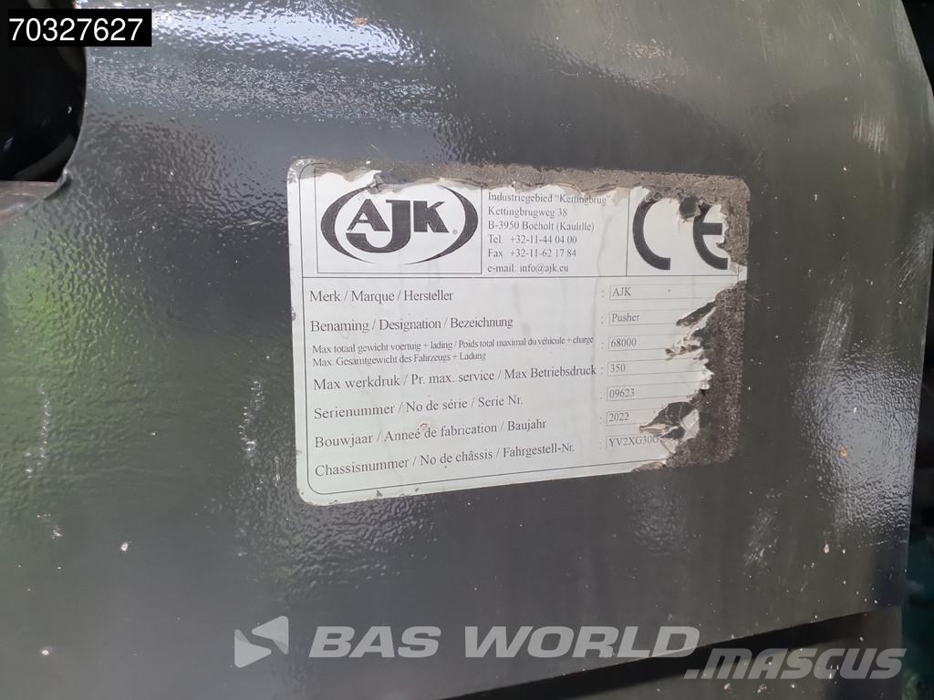 Volvo FMX 500 FMX 27m3 AJK Pusher 45Tons Payload Mining Knækstyrede dumpere