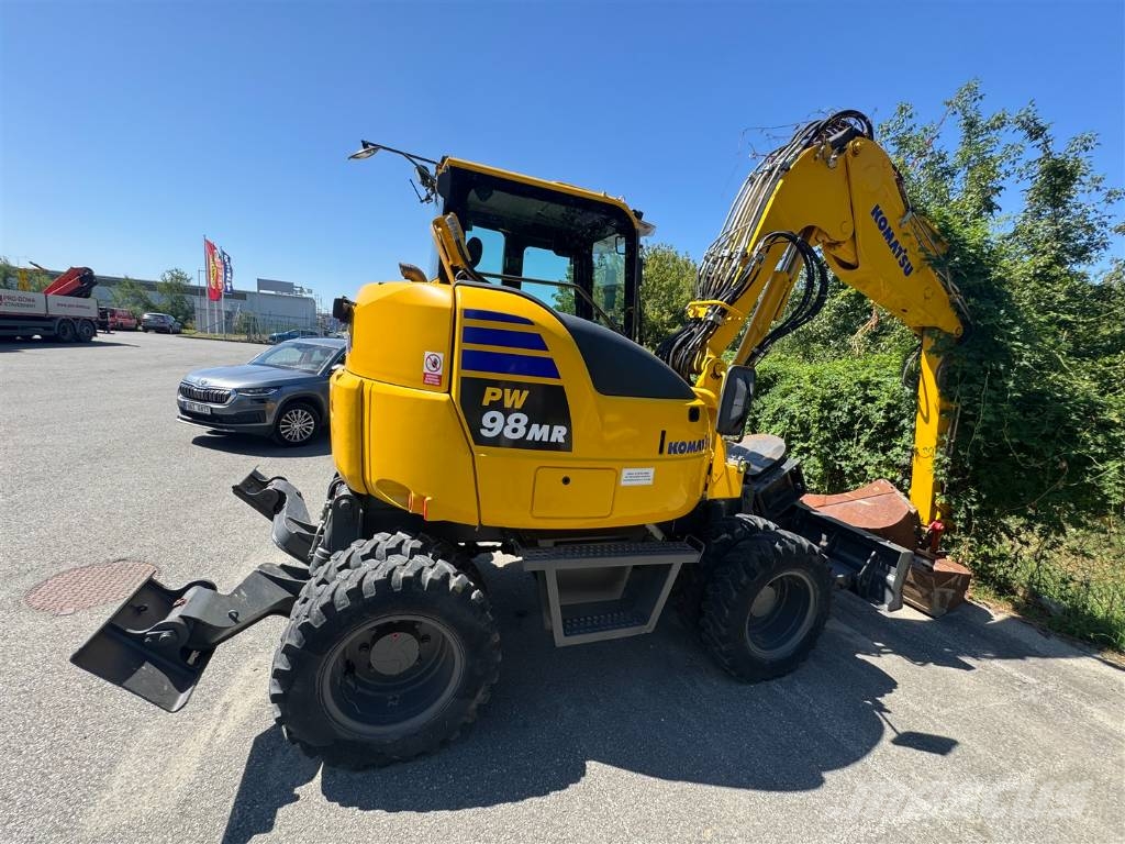 Komatsu PW 98 MR-8 Εκσκαφείς με τροχούς - λάστιχα
