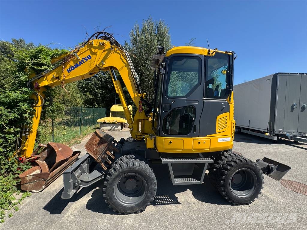 Komatsu PW 98 MR-8 Εκσκαφείς με τροχούς - λάστιχα