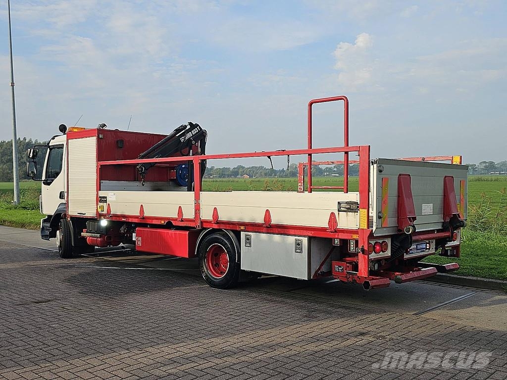 Volvo FL 240.12 MANUAL HIAB 033T Platformas/izkraušana no sāniem