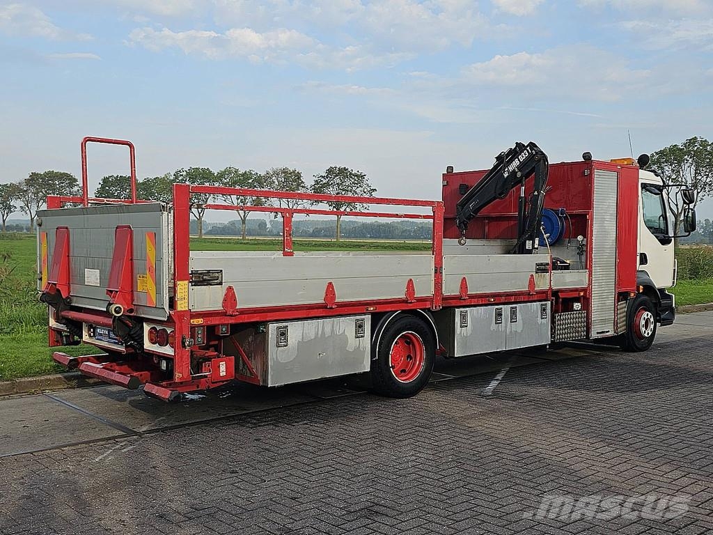 Volvo FL 240.12 MANUAL HIAB 033T Platformas/izkraušana no sāniem