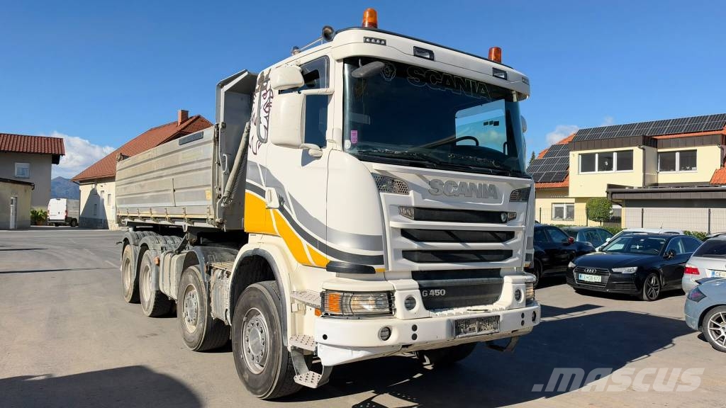 Scania G450 8X4 meiller tipper - big axle Kiper tovornjaki