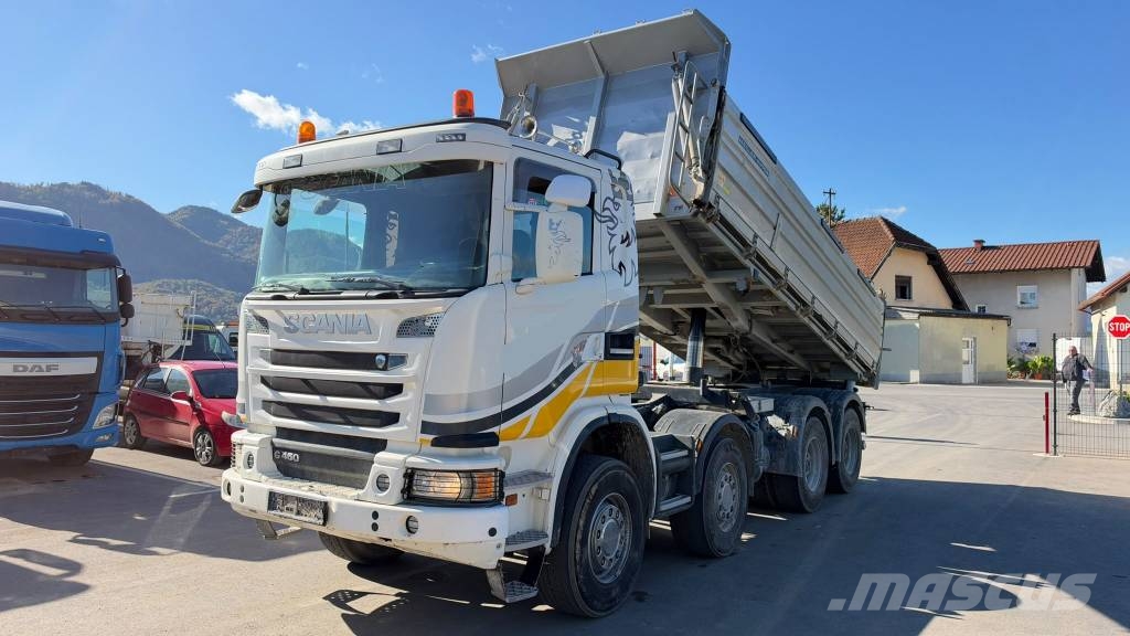 Scania G450 8X4 meiller tipper - big axle Kiper tovornjaki