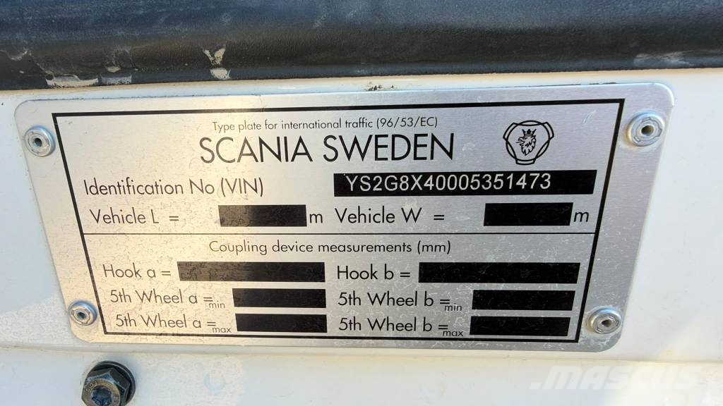Scania G450 8X4 meiller tipper - big axle Kiper tovornjaki