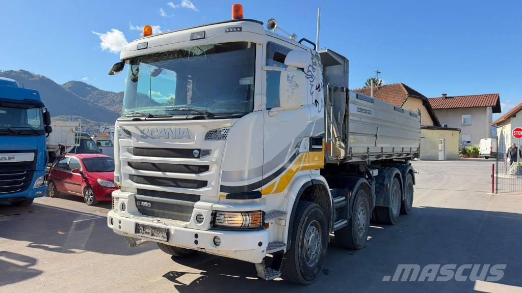Scania G450 8X4 meiller tipper - big axle Kiper tovornjaki