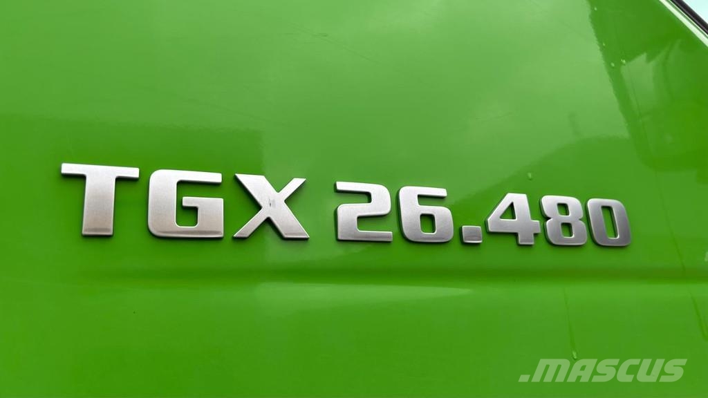 MAN TGX 26.480 6X2*4 EURO6 + INTARDER + CHASSIS Camiones portacontenedores