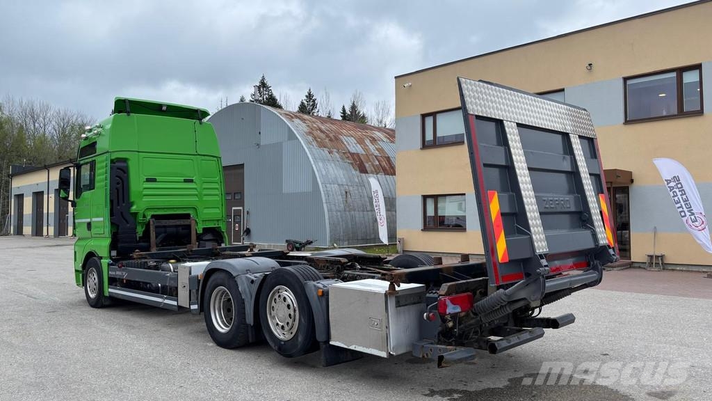 MAN TGX 26.480 6X2*4 EURO6 + INTARDER + CHASSIS Camiones portacontenedores