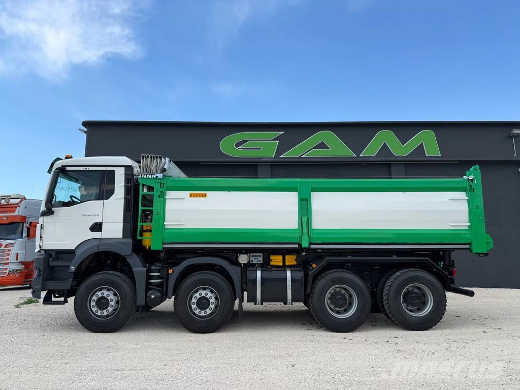 MAN 41.520 TGS 40Ton 8x4 Euro6 KIPPER 18cbm Camiones bañeras basculantes o volquetes