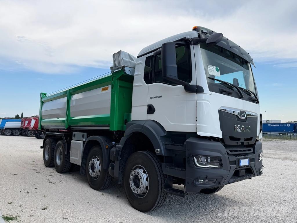 MAN 41.520 TGS 40Ton 8x4 Euro6 KIPPER 18cbm Camiones bañeras basculantes o volquetes