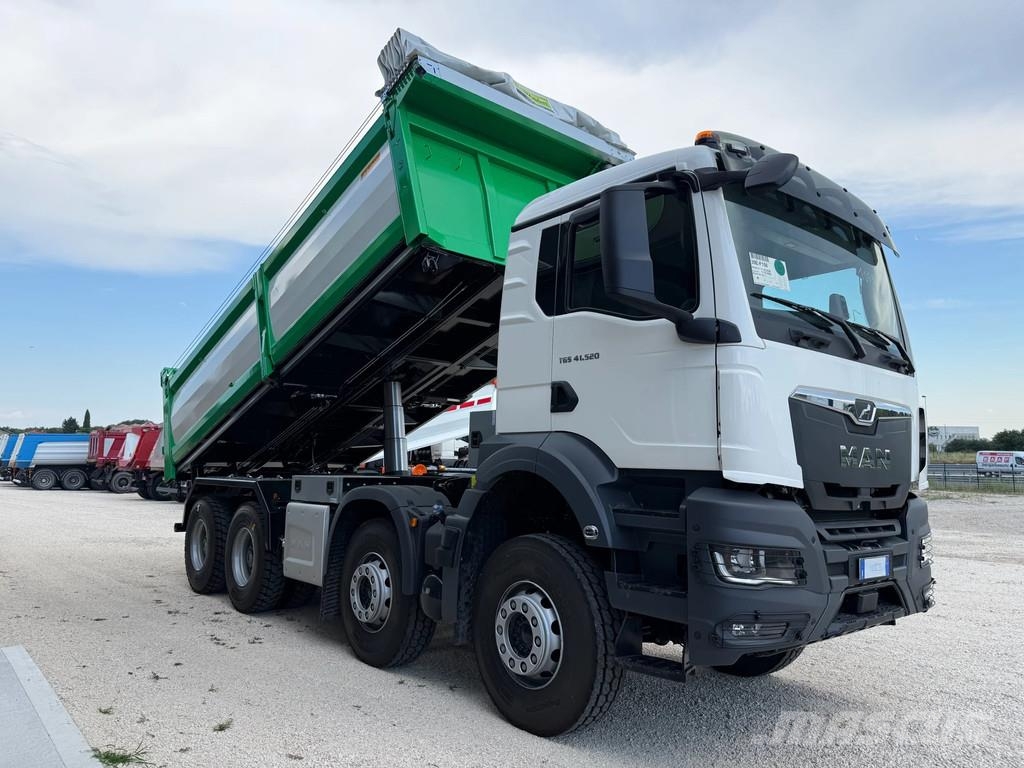 MAN 41.520 TGS 40Ton 8x4 Euro6 KIPPER 18cbm Camiones bañeras basculantes o volquetes