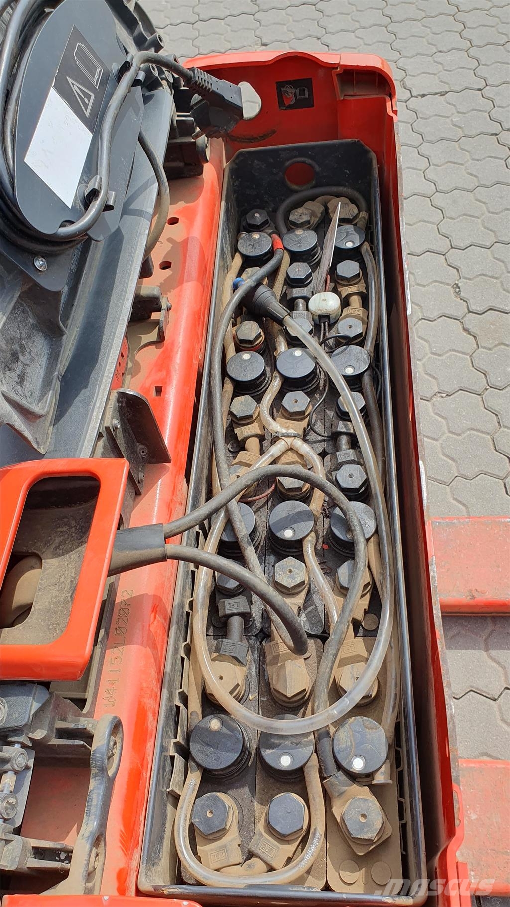 Linde T16 Παλετοφόρα πεζού χειριστή με ιστό