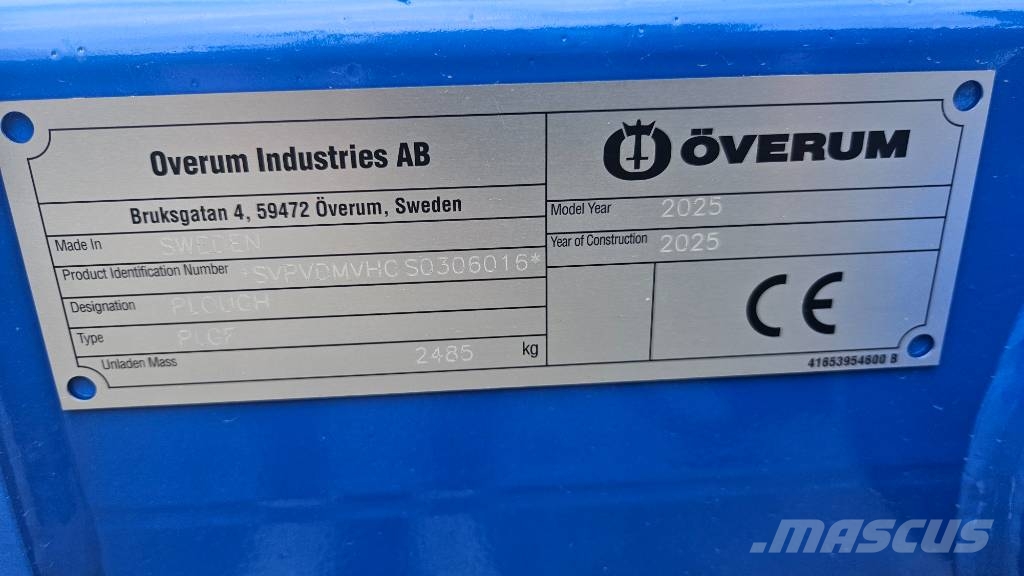 Överum VariFlex CX Plus Wendepflüge