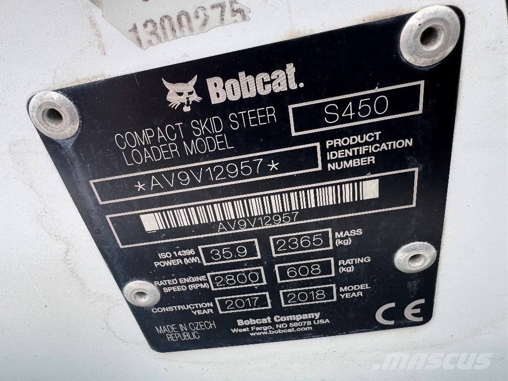 Bobcat S 450 Kompaktlaadurid