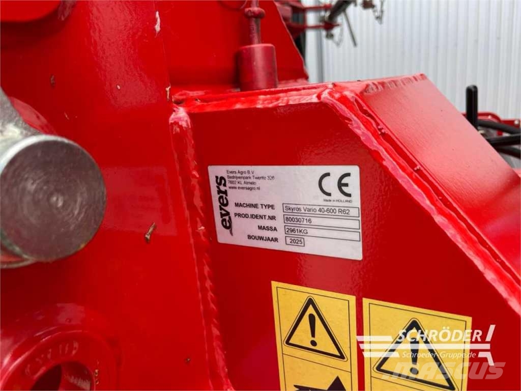 Evers SKYROS V 40-600 | NEU Tallerkenharver