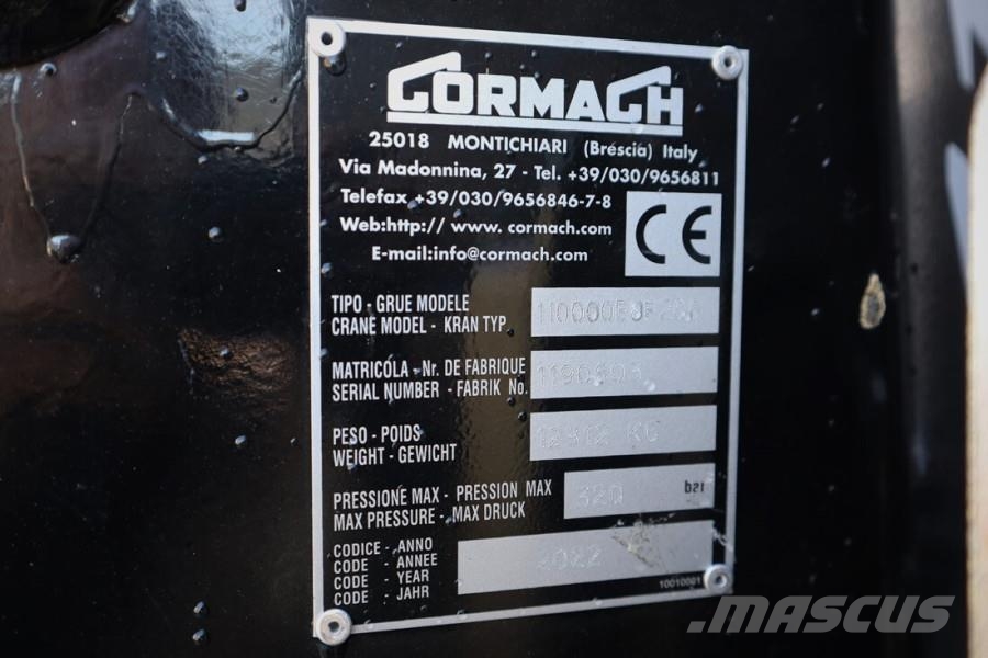 Scania R540 B8X2 With Cormach 110tm Crane Scania 110000-E Mobiilinosturit