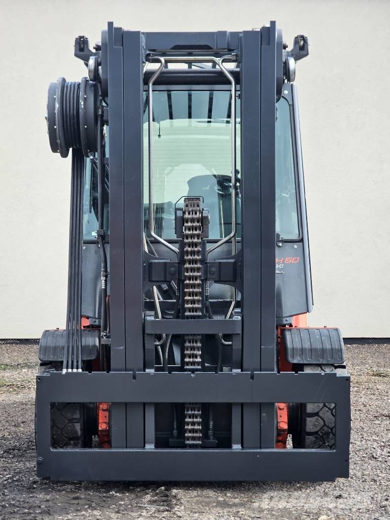 Linde H60D-03 Triplex Diesel heftrucks