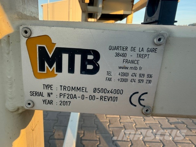 MTB TROMMEL 500X4000 Tromler