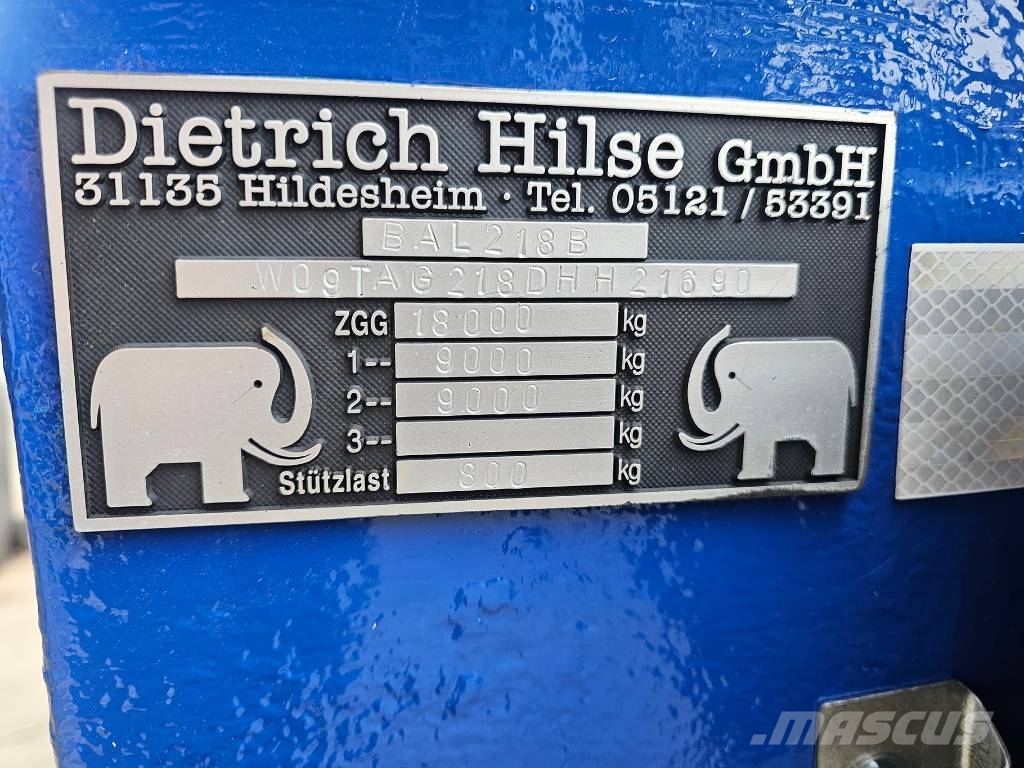 Hilse BAL 218 B Ballast Trailer Pritschenanhänger