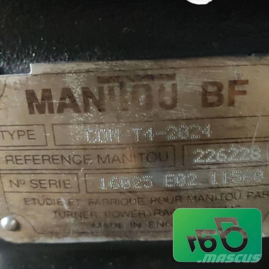 Turner COM-T4-2024 226228 Manitou Transmission Transmisijos