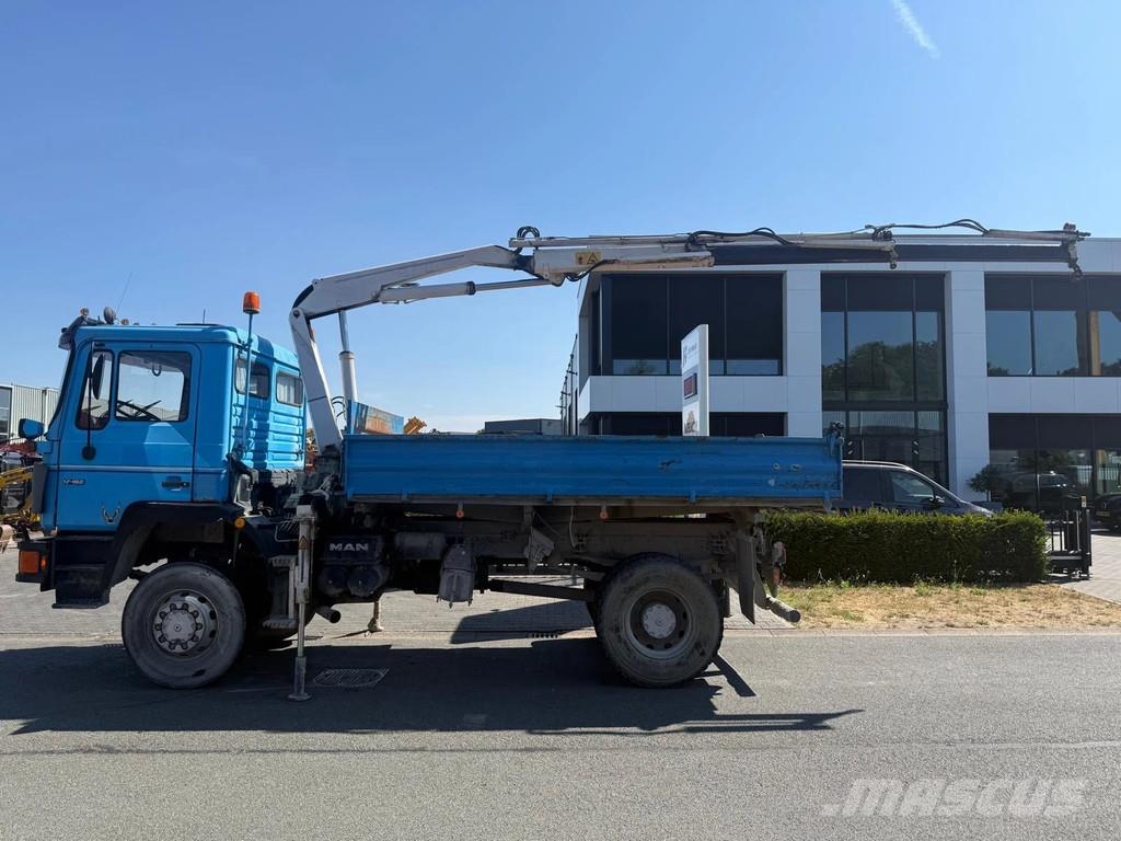 MAN 17.192 4x4 Kipper Самосвал