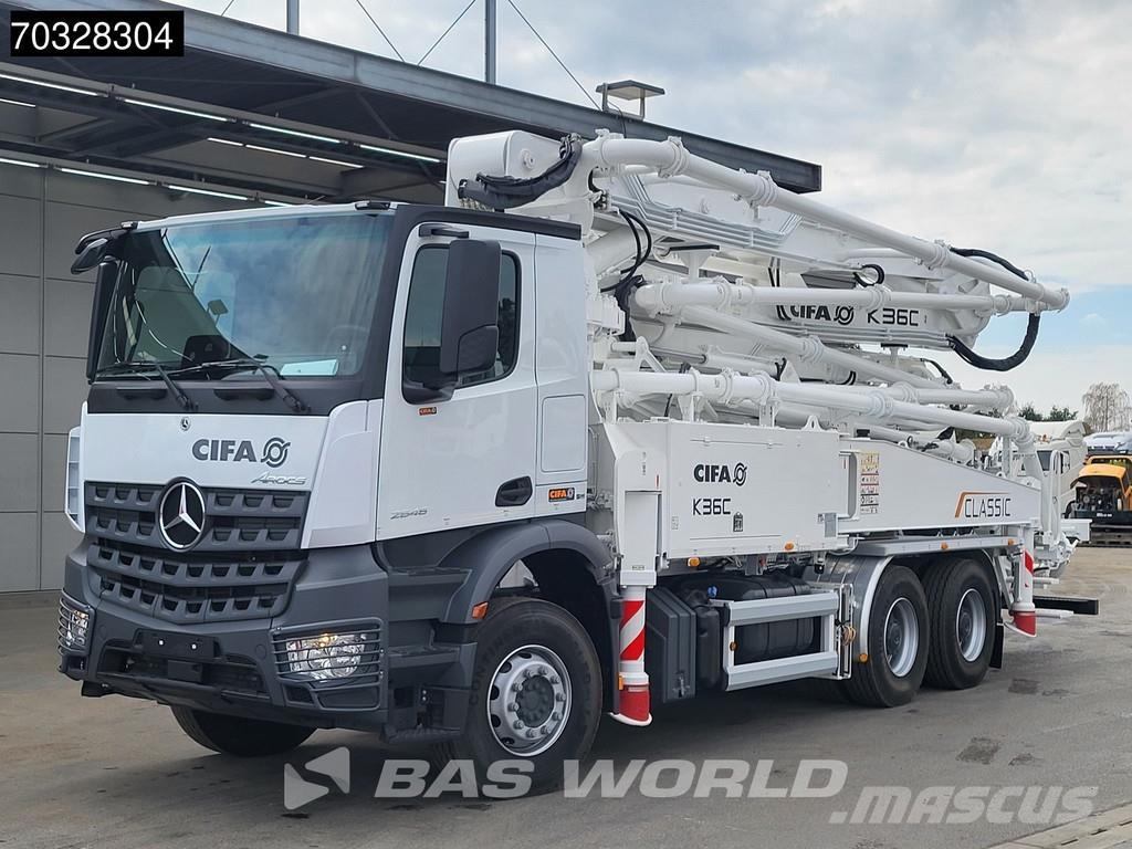 Mercedes-Benz Arocs 2646 6X4 NEW! 36 mtr CIFA K36C-PU17080 Pump Betonpomptrucks