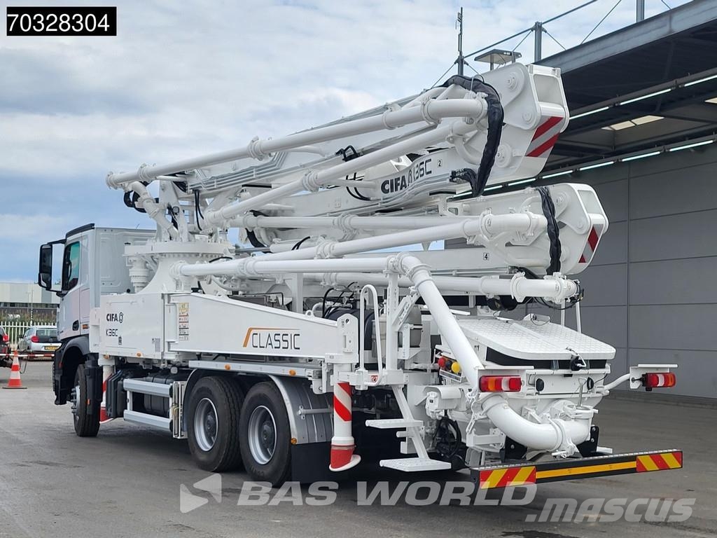 Mercedes-Benz Arocs 2646 6X4 NEW! 36 mtr CIFA K36C-PU17080 Pump Betonpomptrucks