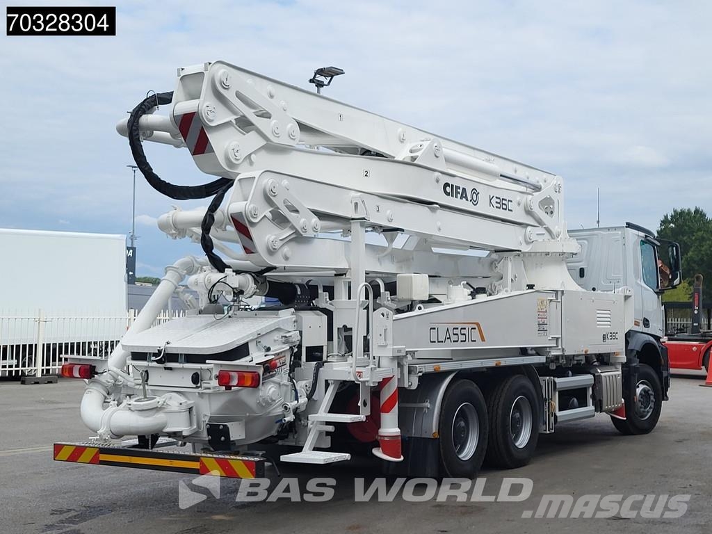 Mercedes-Benz Arocs 2646 6X4 NEW! 36 mtr CIFA K36C-PU17080 Pump Betonpomptrucks