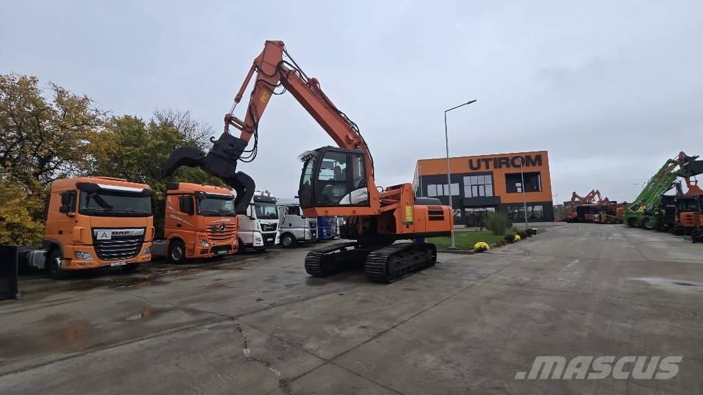 Hitachi ZX 190 LC-6, Rotatin GRAIFER, RAISING CAB, New pad Telakaivukoneet