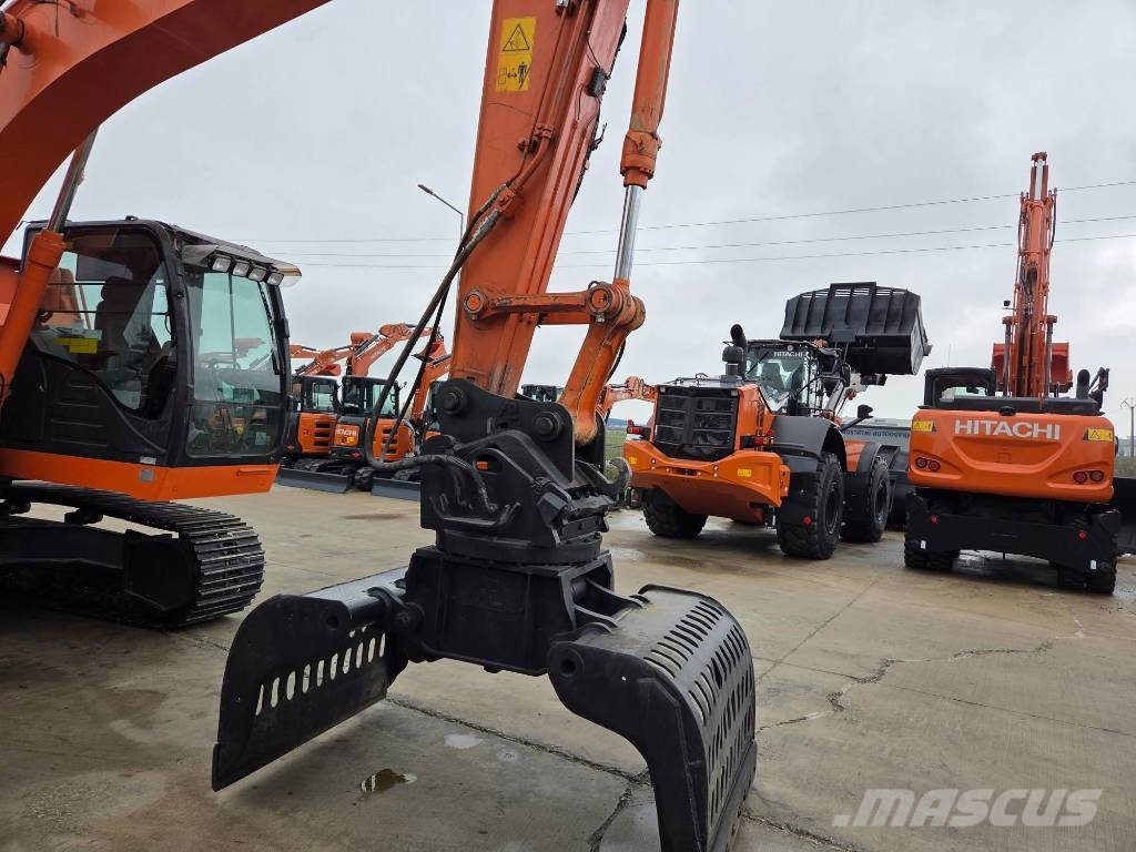 Hitachi ZX 190 LC-6, Rotatin GRAIFER, RAISING CAB, New pad Telakaivukoneet