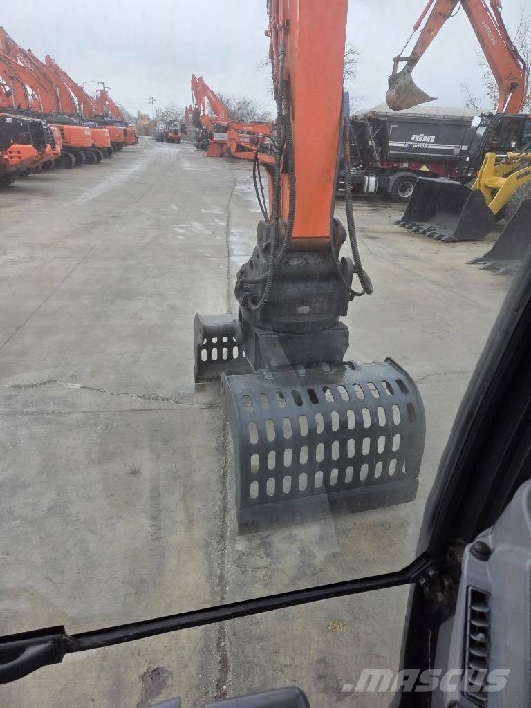 Hitachi ZX 190 LC-6, Rotatin GRAIFER, RAISING CAB, New pad Telakaivukoneet