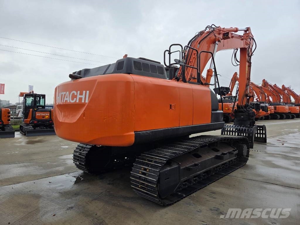 Hitachi ZX 190 LC-6, Rotatin GRAIFER, RAISING CAB, New pad Telakaivukoneet