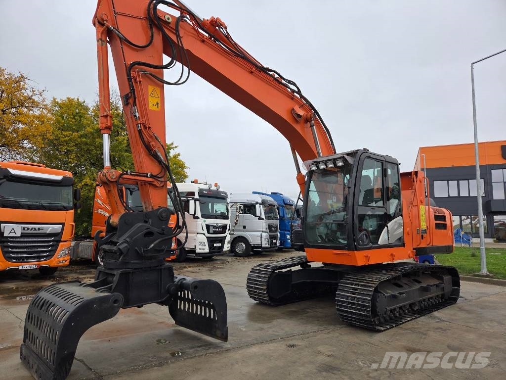 Hitachi ZX 190 LC-6, Rotatin GRAIFER, RAISING CAB, New pad Telakaivukoneet