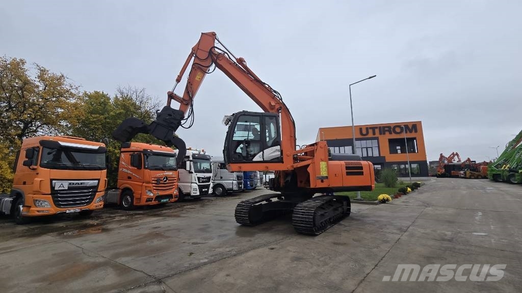Hitachi ZX 190 LC-6, Rotatin GRAIFER, RAISING CAB, New pad Telakaivukoneet