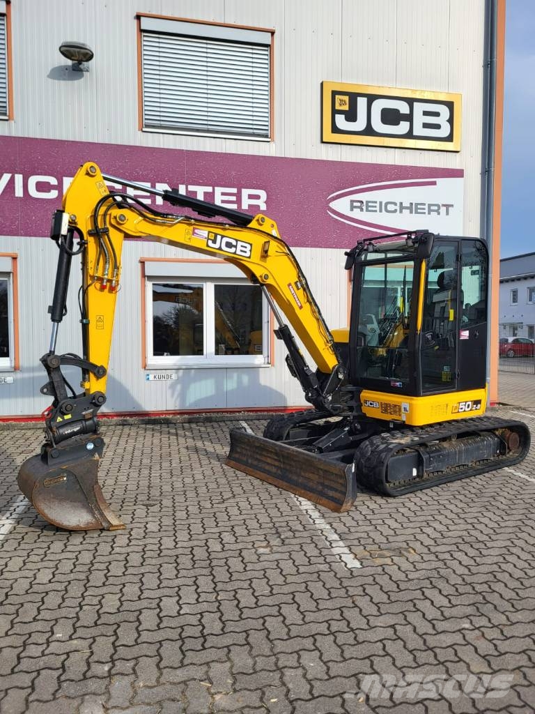 JCB 50 Z-2 حفارات صغيرة أقل من 7 طن (حفارات صغيرة)
