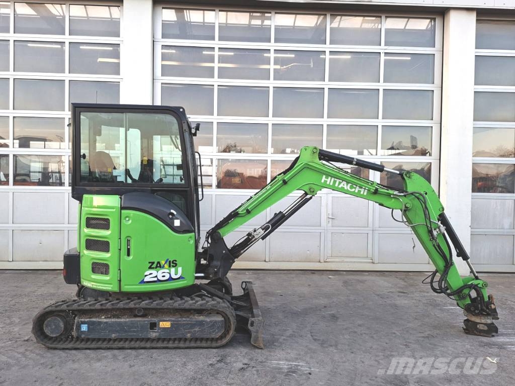 Hitachi ZX 26 U-6 MTC Mini bagri <7t