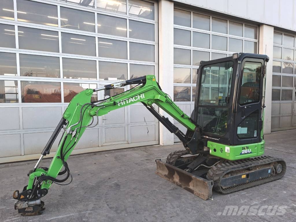 Hitachi ZX 26 U-6 MTC Mini bagri <7t